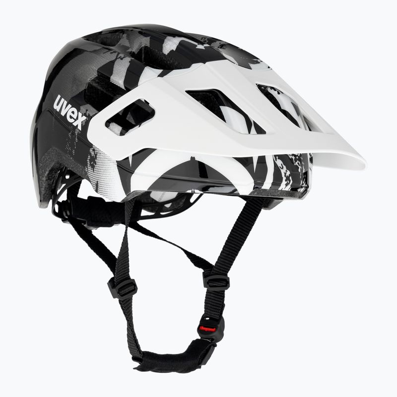 Kask rowerowy dziecięcy UVEX React Jr white/black