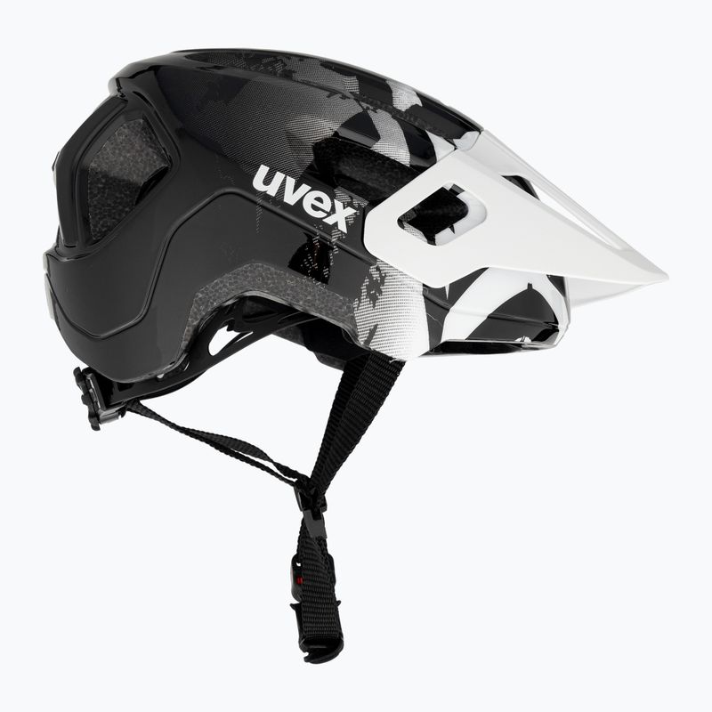 Kask rowerowy dziecięcy UVEX React Jr white/black 4