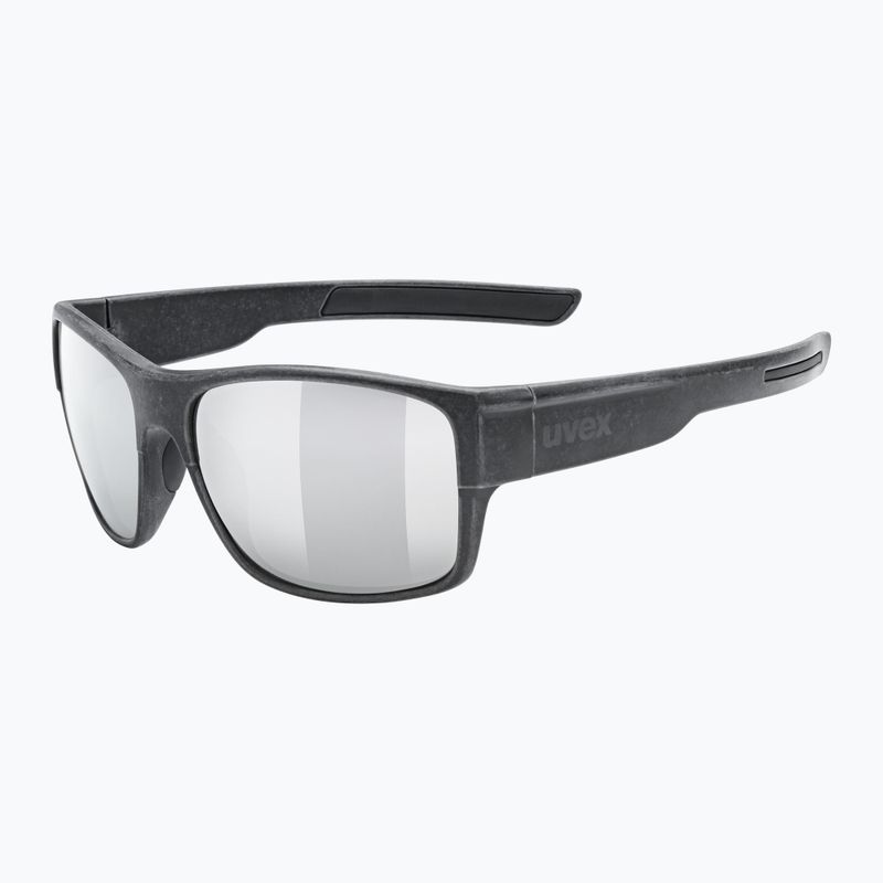 Okulary przeciwsłoneczne UVEX Esntl Urban black matt/mirror silver