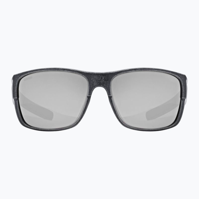 Okulary przeciwsłoneczne UVEX Esntl Urban black matt/mirror silver 2