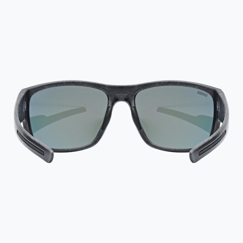 Okulary przeciwsłoneczne UVEX Esntl Urban black matt/mirror red 3
