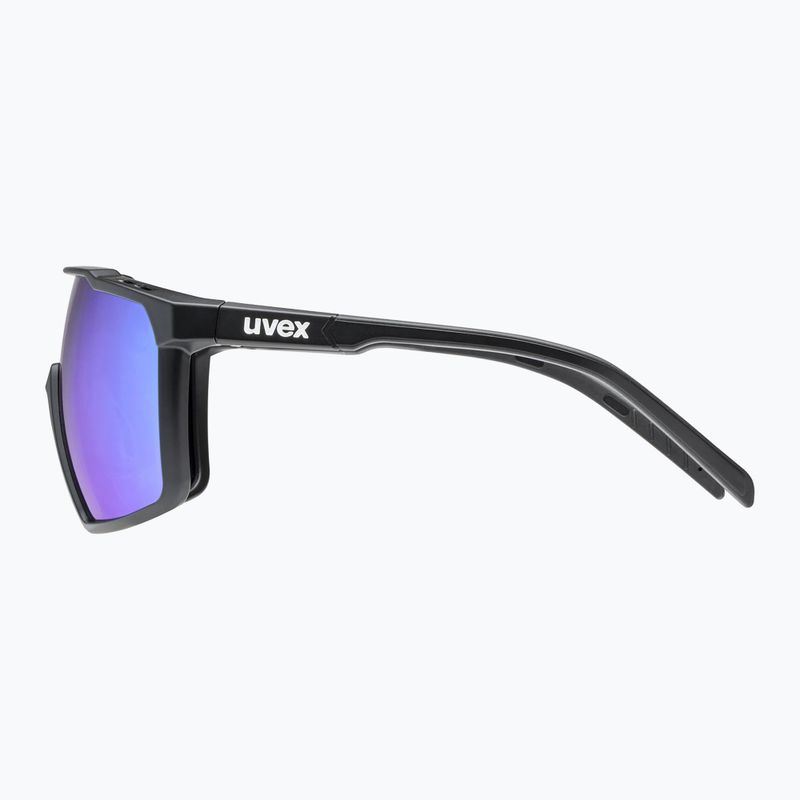 Okulary przeciwsłoneczne UVEX Mtn Perform S black matt/mirror blue 4