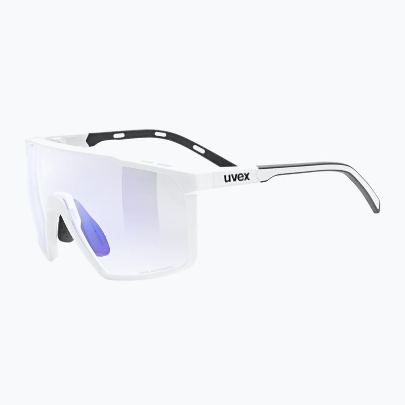 Okulary przeciwsłoneczne UVEX Mtn Perform S V white matt/litemirror blue