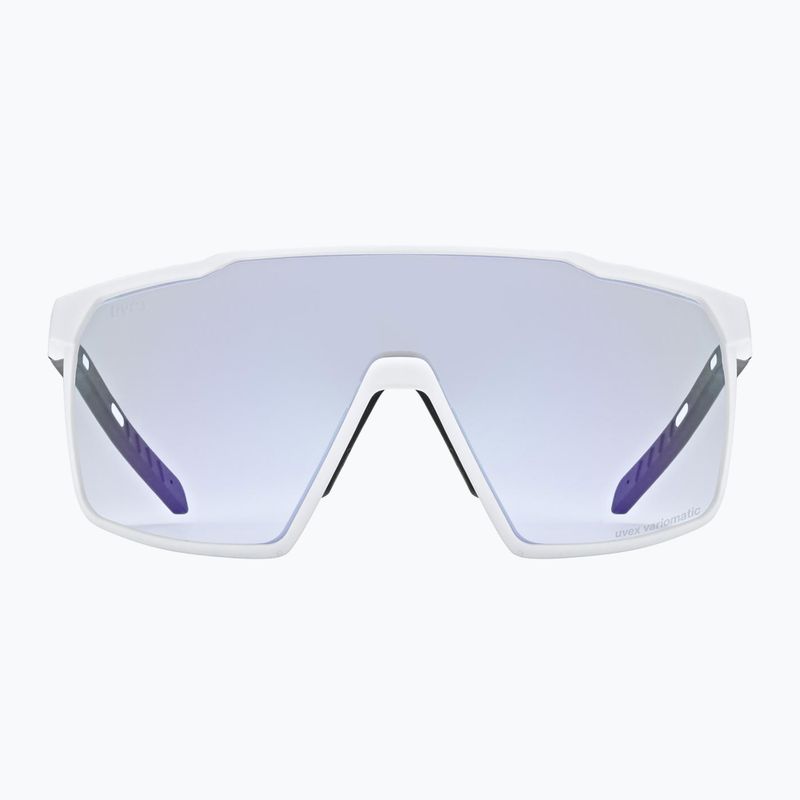 Okulary przeciwsłoneczne UVEX Mtn Perform S V white matt/litemirror blue 2