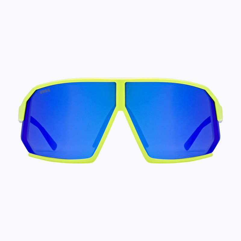 Okulary przeciwsłoneczne UVEX Sportstyle 237 yellow blue matt/mirror blue 2