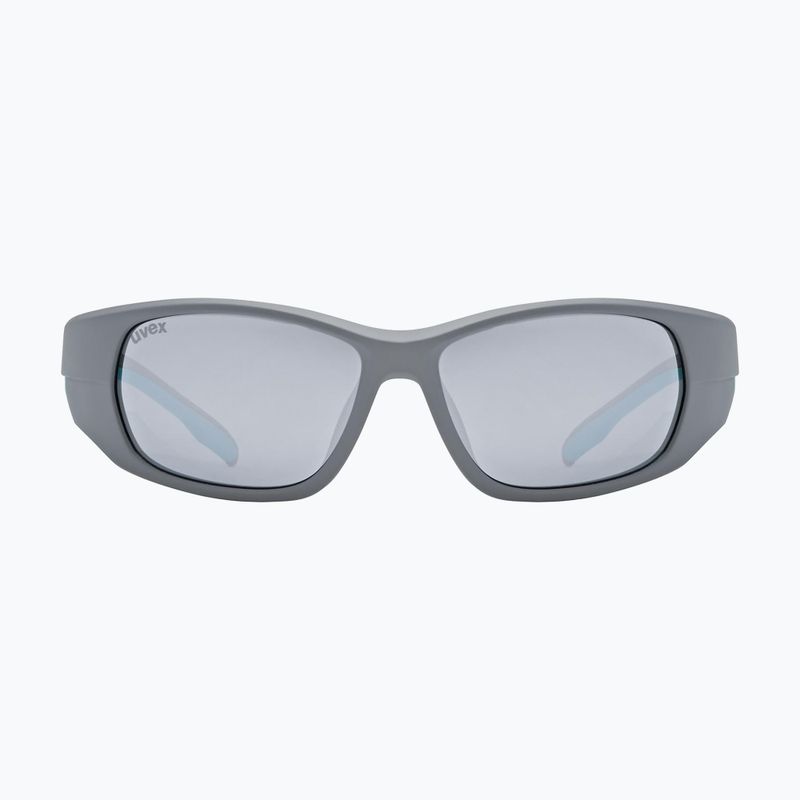 Okulary przeciwsłoneczne dziecięce UVEX Sportstyle 514 grey matt/mirror silver 2