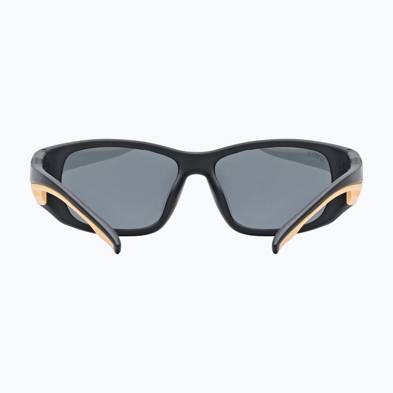 Okulary przeciwsłoneczne dziecięce UVEX Sportstyle 514 black matt/mirror silver 3