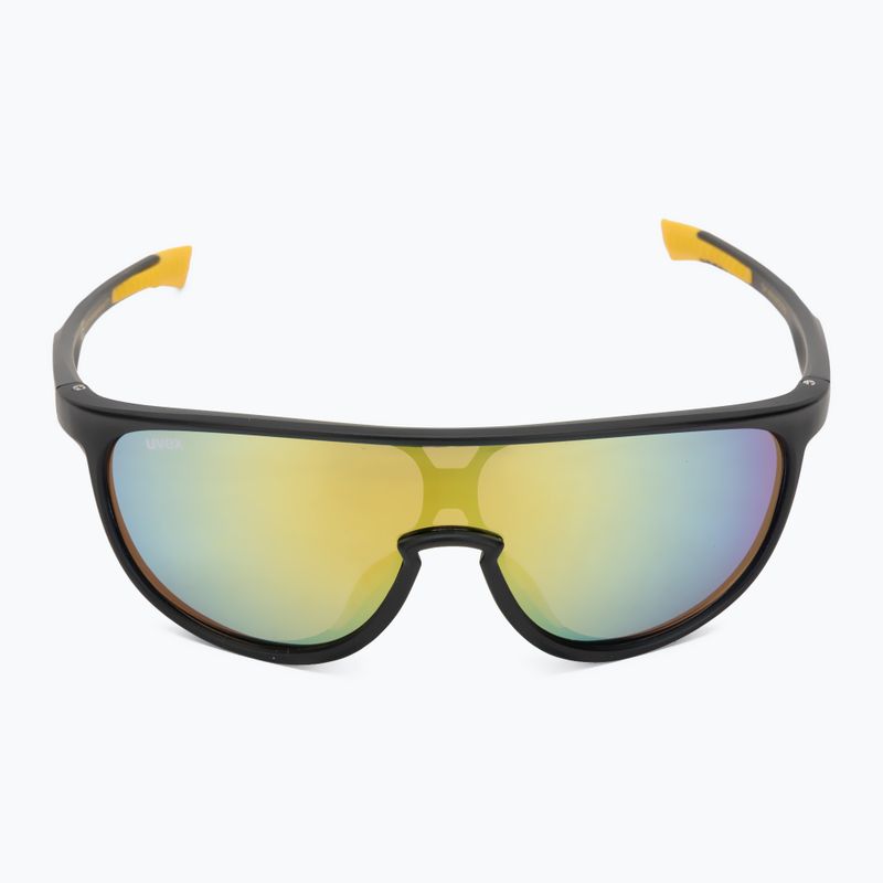 Okulary przeciwsłoneczne dziecięce UVEX Sportstyle 515 black matt/mirror yellow 3