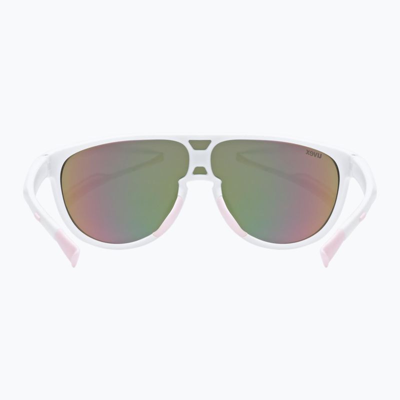 Okulary przeciwsłoneczne dziecięce UVEX Sportstyle 515 white matt/mirror pink 3