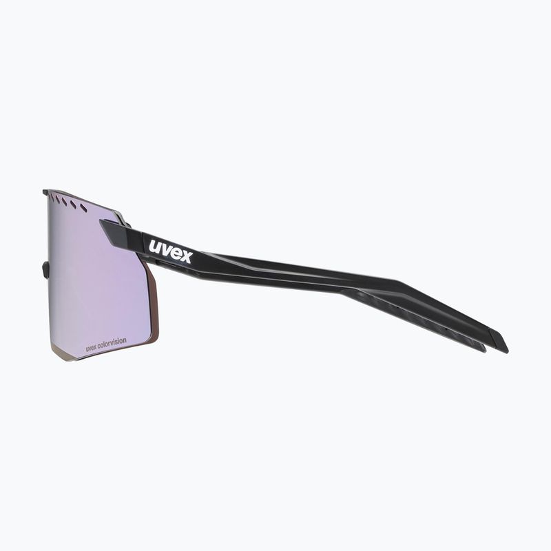 Okulary przeciwsłoneczne UVEX Pace Stage CV black matt/mirror pink 4