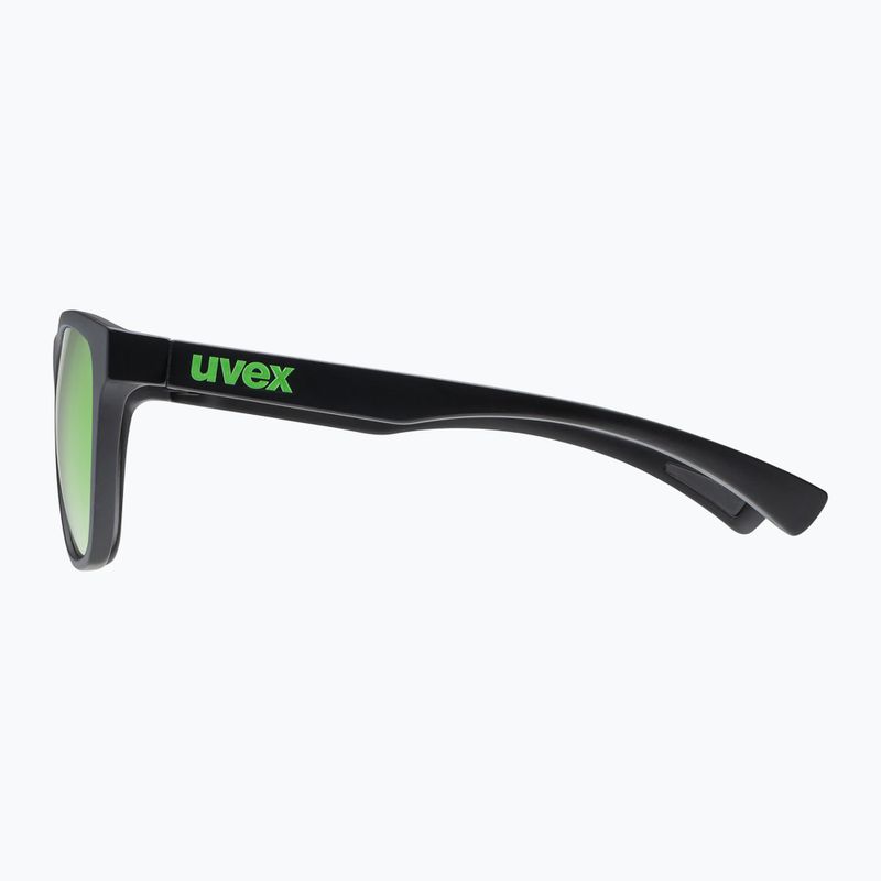 Okulary przeciwsłoneczne UVEX Esntl Spirit black matt/mirror green 4