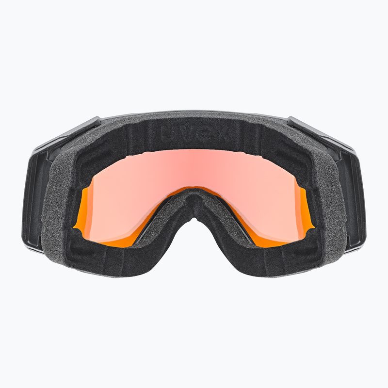 Gogle narciarskie UVEX Gravity FM black matt/mirror gold orange clear 3