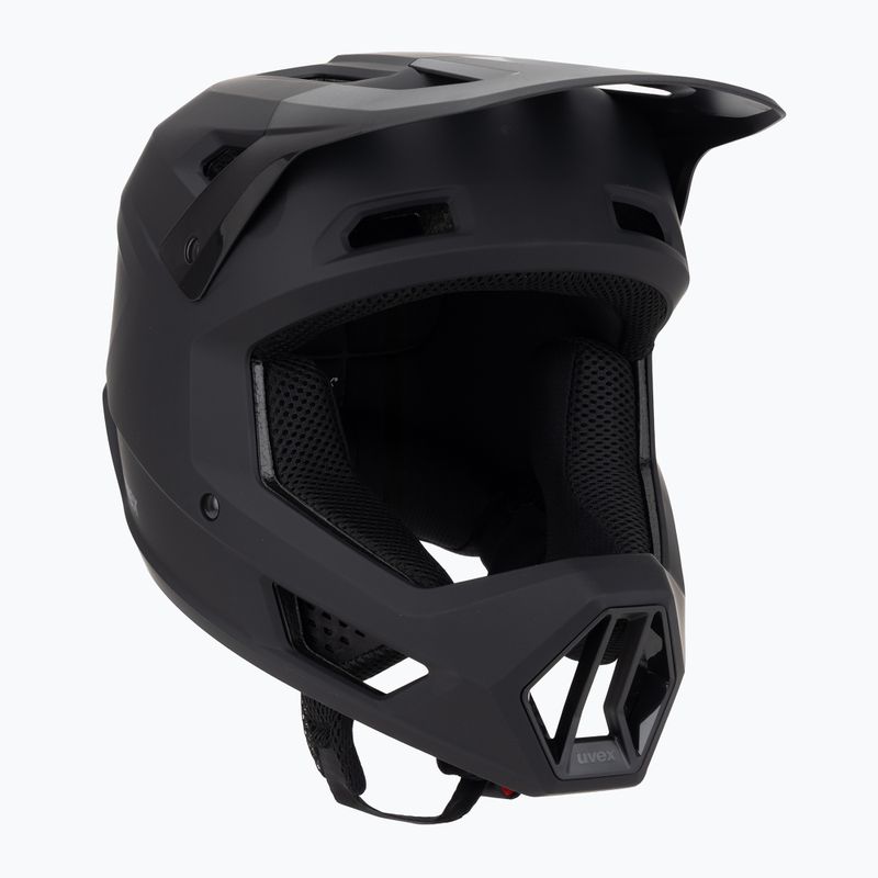 Kask rowerowy UVEX Ravage black/rhino matt