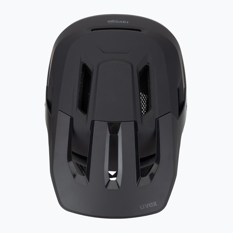 Kask rowerowy UVEX Ravage black/rhino matt 6