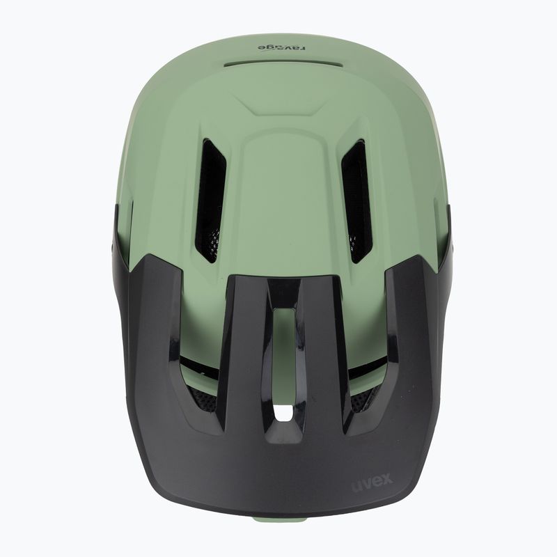 Kask rowerowy UVEX Ravage moss green/black matt 6