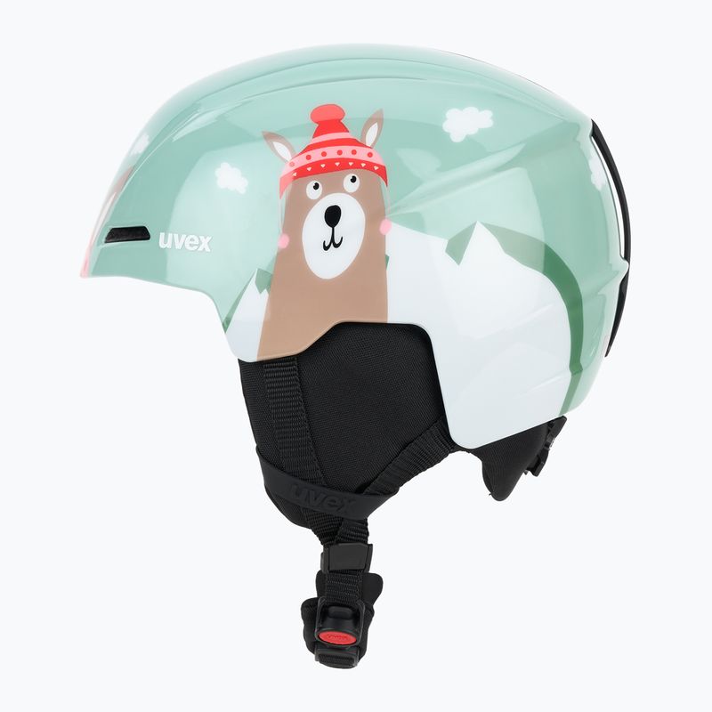 Kask narciarski dziecięcy UVEX Viti Jr jade lama 3