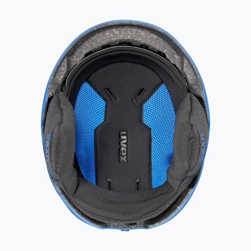 Kask narciarski dziecięcy UVEX Viti Jr blue matt 4