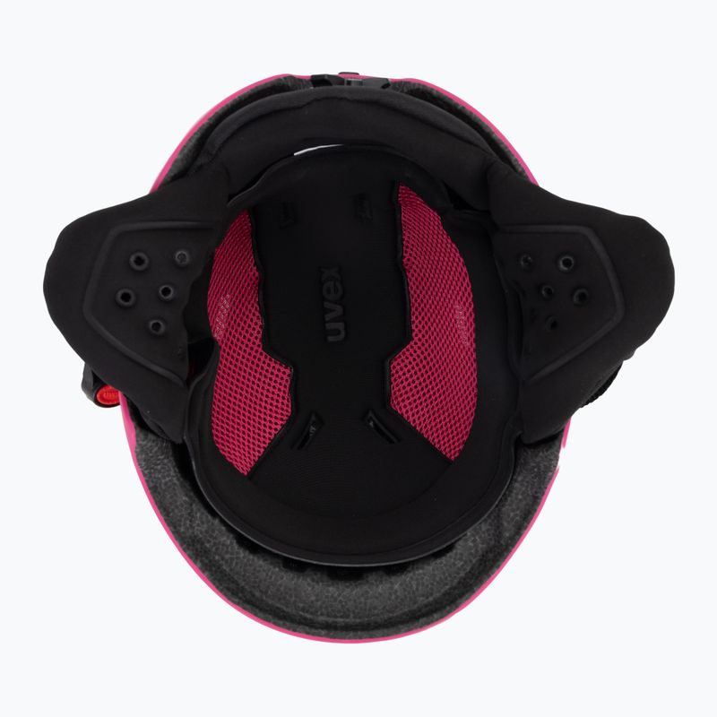 Kask narciarski dziecięcy UVEX Viti Jr pink matt 5