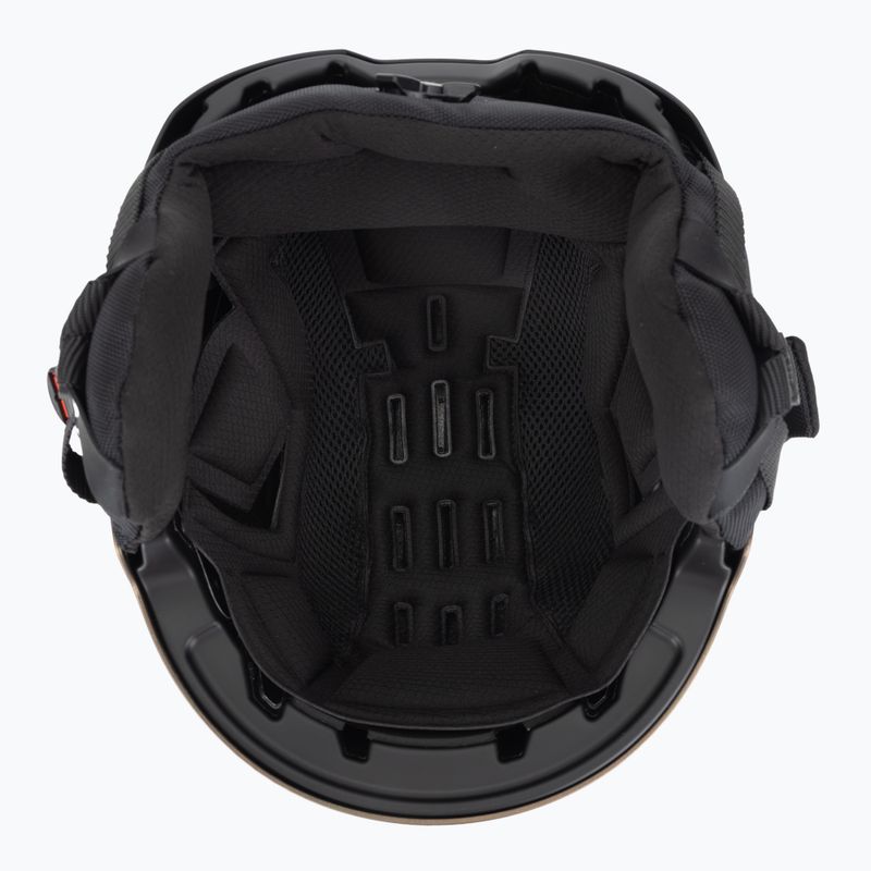 Kask narciarski UVEX Stance brown/black matt 5