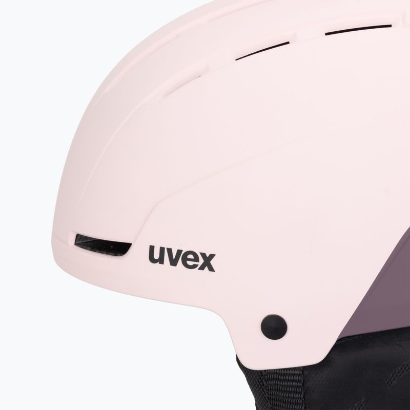 Kask narciarski UVEX Stance powder/plum matt 7