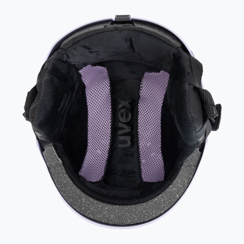 Kask narciarski UVEX Wanted cool lavender matt 5