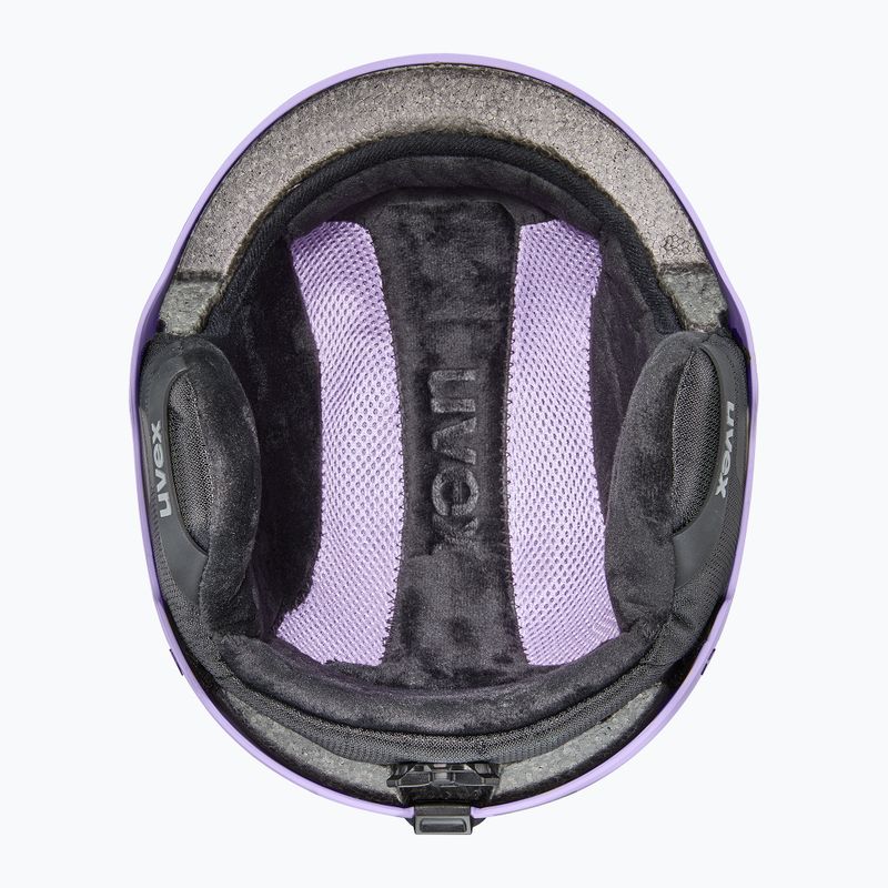 Kask narciarski UVEX Wanted cool lavender matt 4