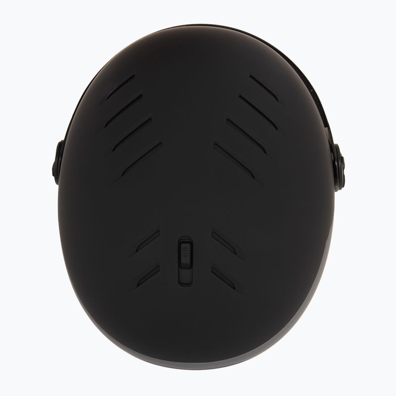 Kask narciarski UVEX Wanted Visor Pro V black/silver matt 5