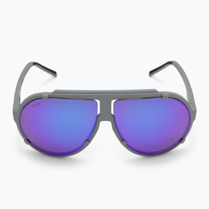 Okulary przeciwsłoneczne UVEX Esntl Pina grey matt/mirror purple 3