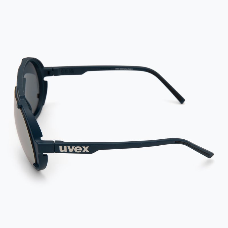 Okulary przeciwsłoneczne UVEX Esntl Pina black matt/mirror silver 4