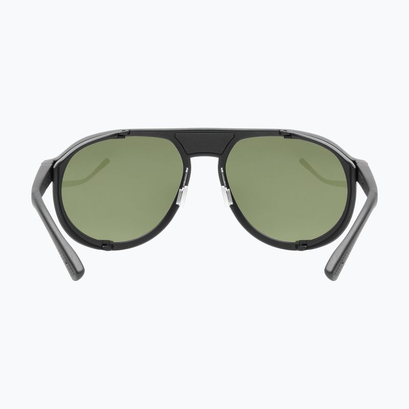 Okulary przeciwsłoneczne UVEX MTN Classic Pure black matt/mirror red 3