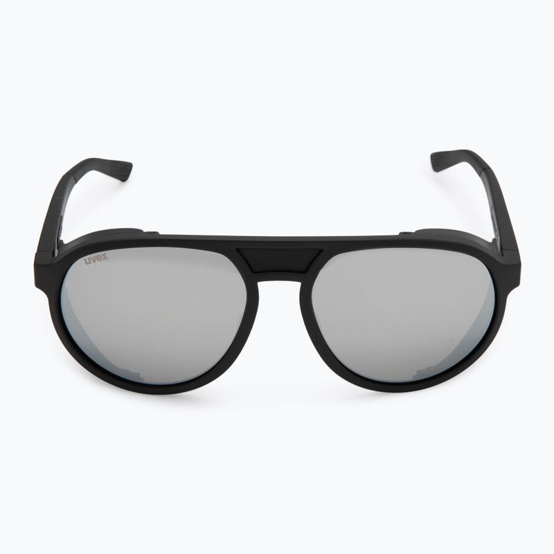Okulary przeciwsłoneczne UVEX MTN Classic Pure black matt/mirror silver 3