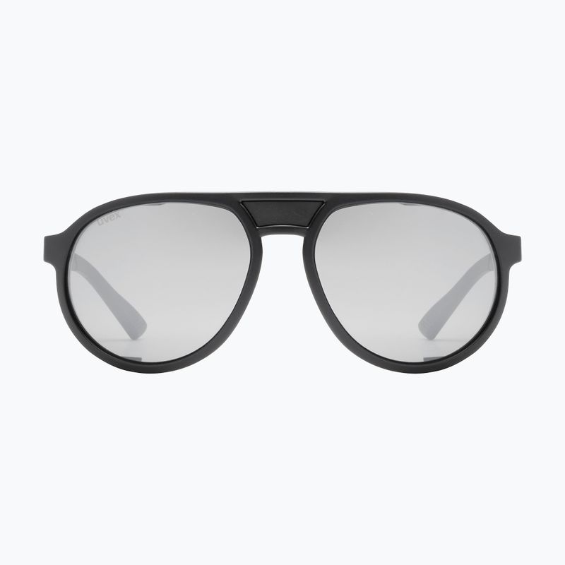 Okulary przeciwsłoneczne UVEX MTN Classic Pure black matt/mirror silver 2