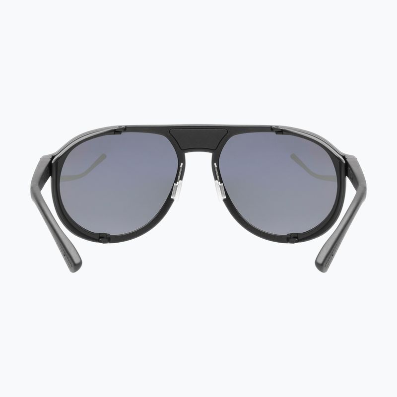 Okulary przeciwsłoneczne UVEX MTN Classic Pure black matt/mirror silver 3