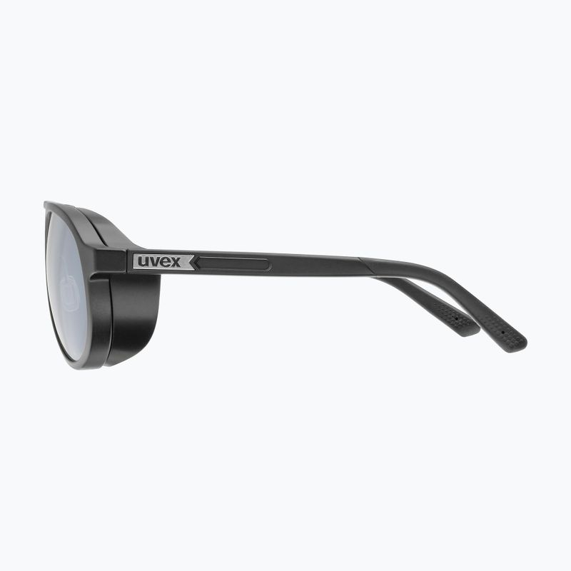 Okulary przeciwsłoneczne UVEX MTN Classic Pure black matt/mirror silver 5