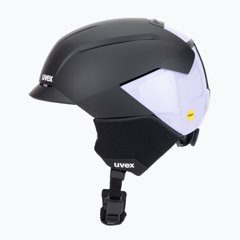 Kask narciarski UVEX Levitate MIPS black/lavender matt 3