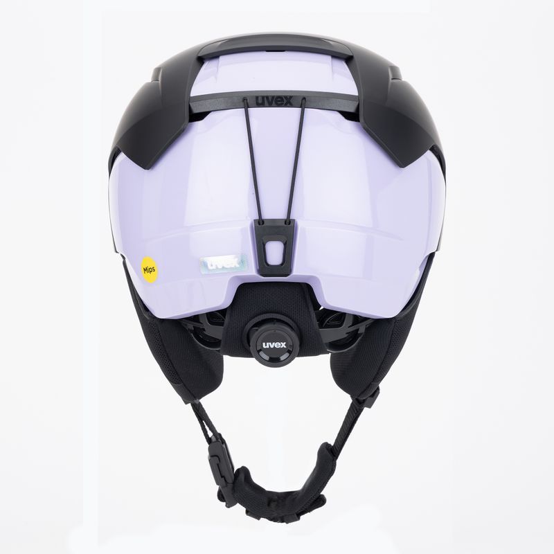 Kask narciarski UVEX Levitate MIPS black/lavender matt 4