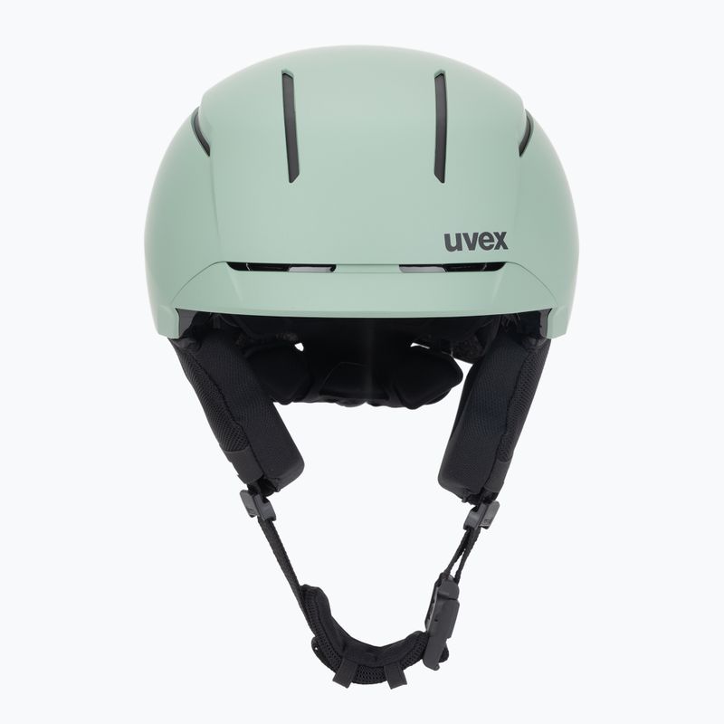 Kask narciarski UVEX Levitate MIPS oxid green/black matt 2