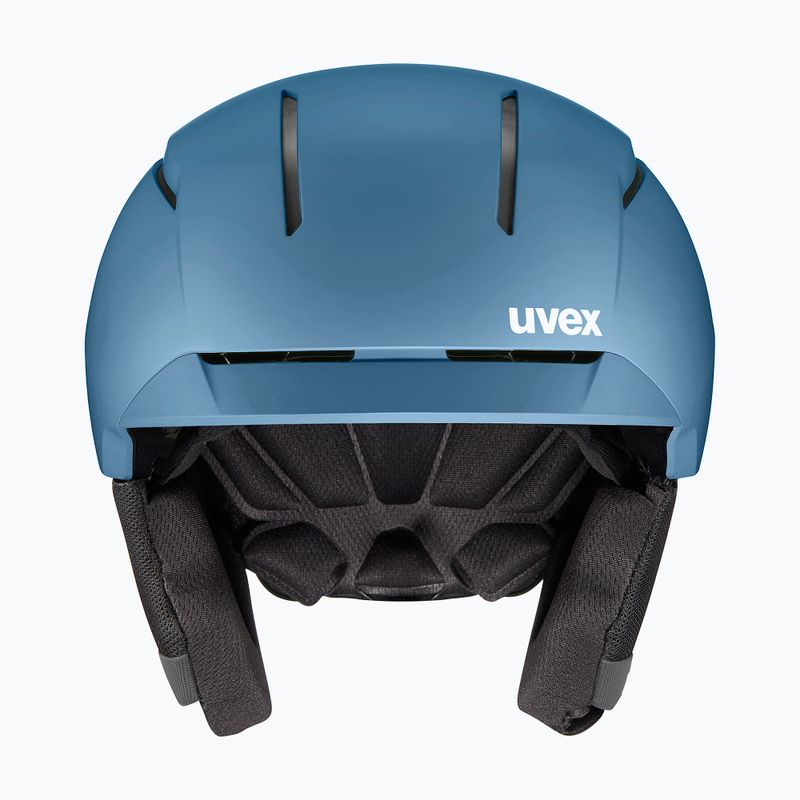 Kask narciarski UVEX Levitate MIPS stone blue/black matt 2