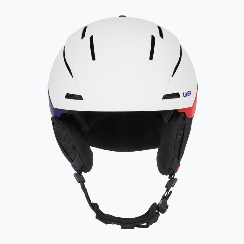 Kask narciarski UVEX Gravitate white/grad magma matt 2