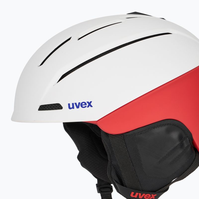 Kask narciarski UVEX Gravitate white/grad magma matt 8