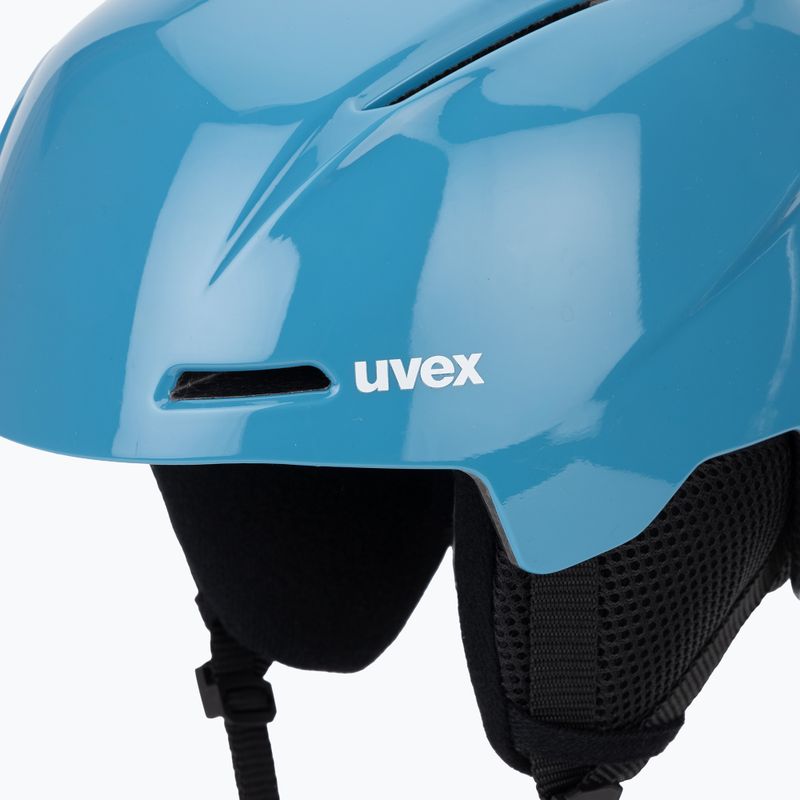 Kask narciarski dziecięcy UVEX Viti Pure azure shiny 7