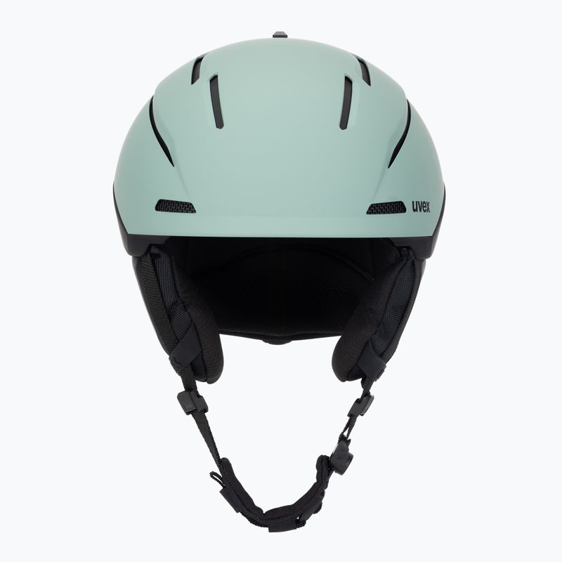 Kask narciarski UVEX Gravitate oxid green/black matt 2