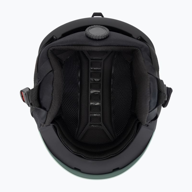 Kask narciarski UVEX Gravitate oxid green/black matt 5