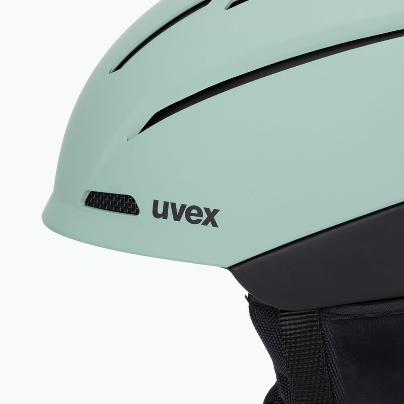 Kask narciarski UVEX Gravitate oxid green/black matt 7