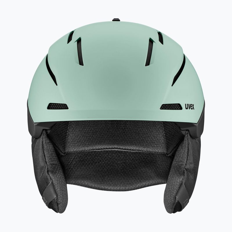 Kask narciarski UVEX Gravitate oxid green/black matt 2