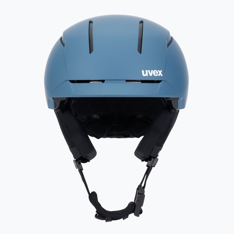 Kask narciarski UVEX Levitate MIPS stone blue/black matt 2