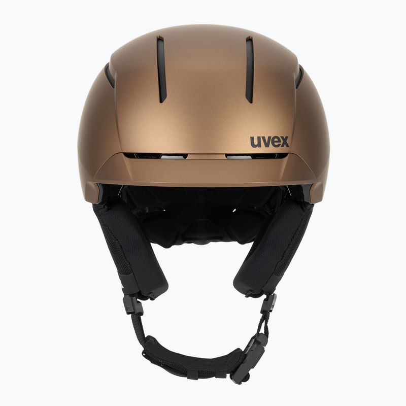 Kask narciarski UVEX Levitate MIPS brown/black matt 2