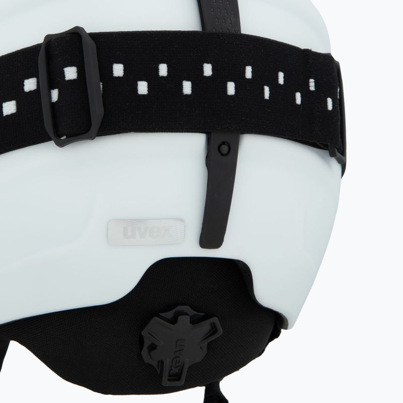 Kask narciarski dziecięcy UVEX Viti Set + gogle Speedy Pro white matt/mirror silver/green/clear 8