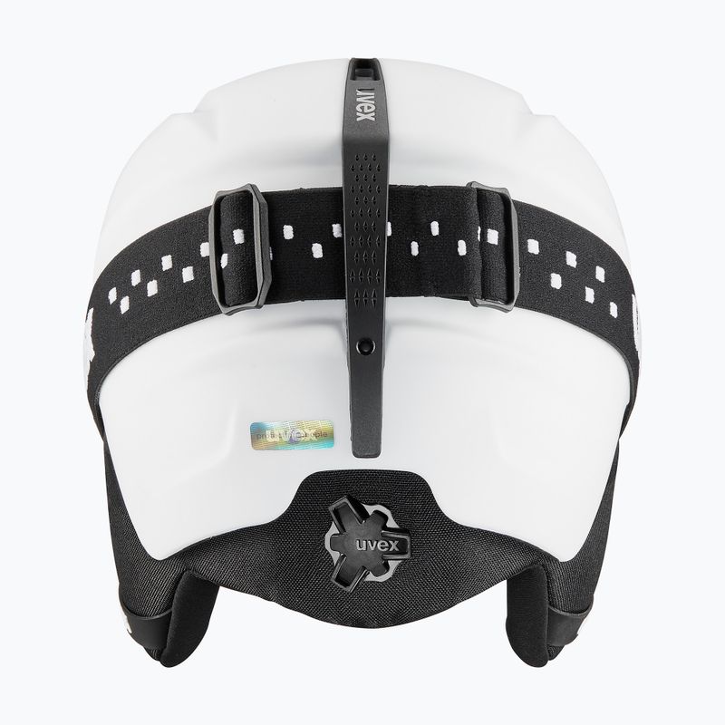 Kask narciarski dziecięcy UVEX Viti Set + gogle Speedy Pro white matt/mirror silver/green/clear 3