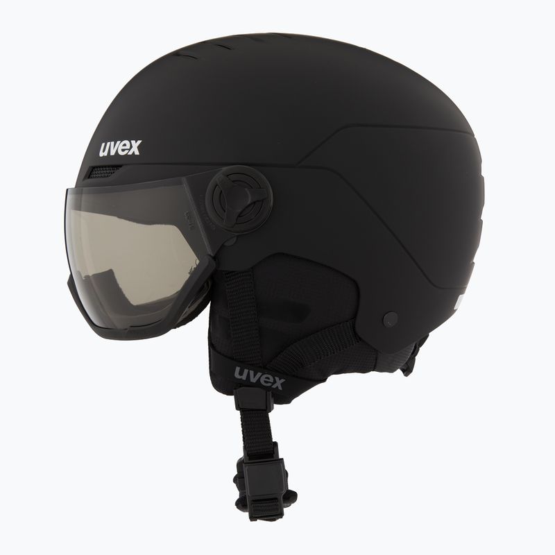 Kask narciarski UVEX Wanted Visor Pro V black matte 3